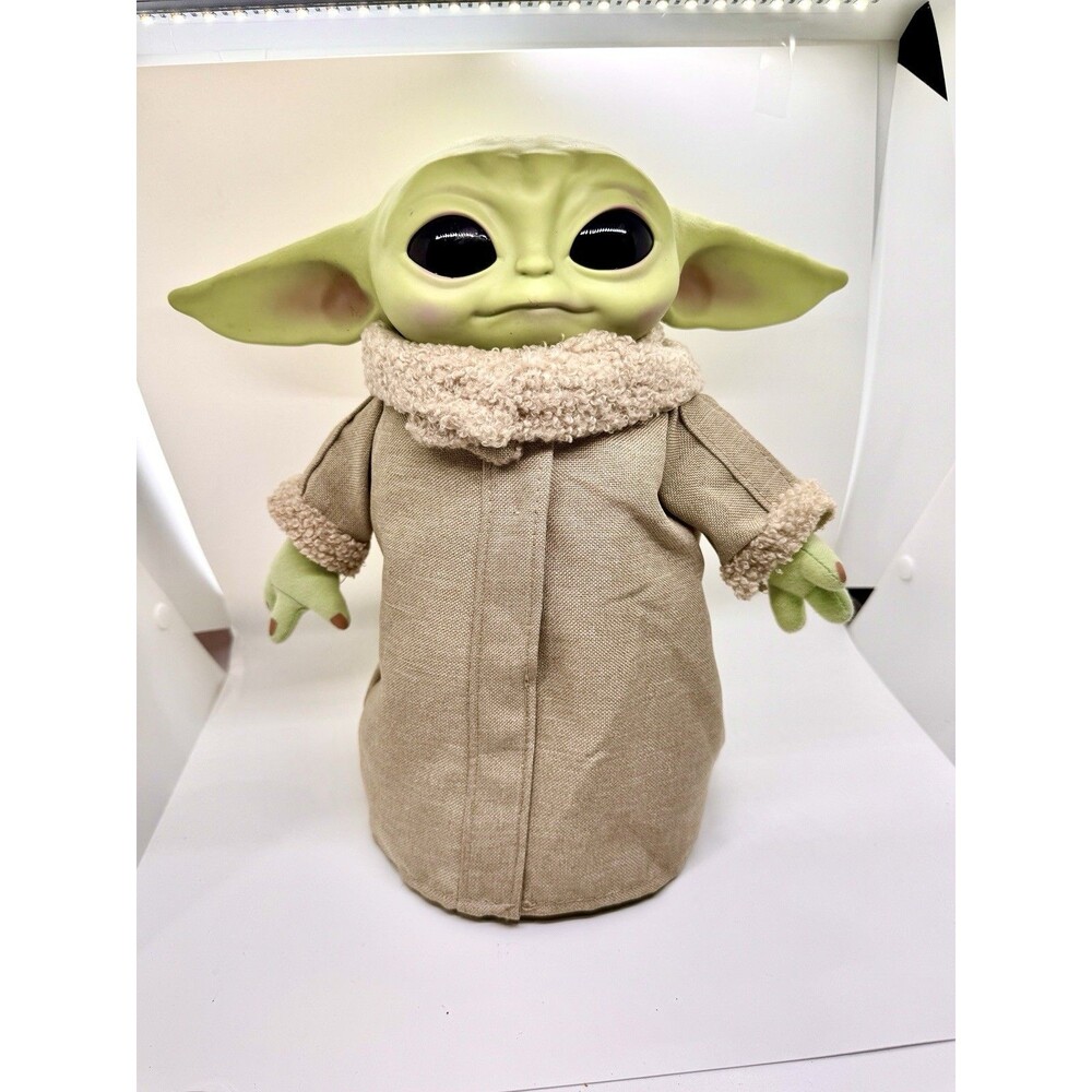 Star Wars Grogu The Child Animatronic Baby Yoda Figure 2020 Mattel As-Is